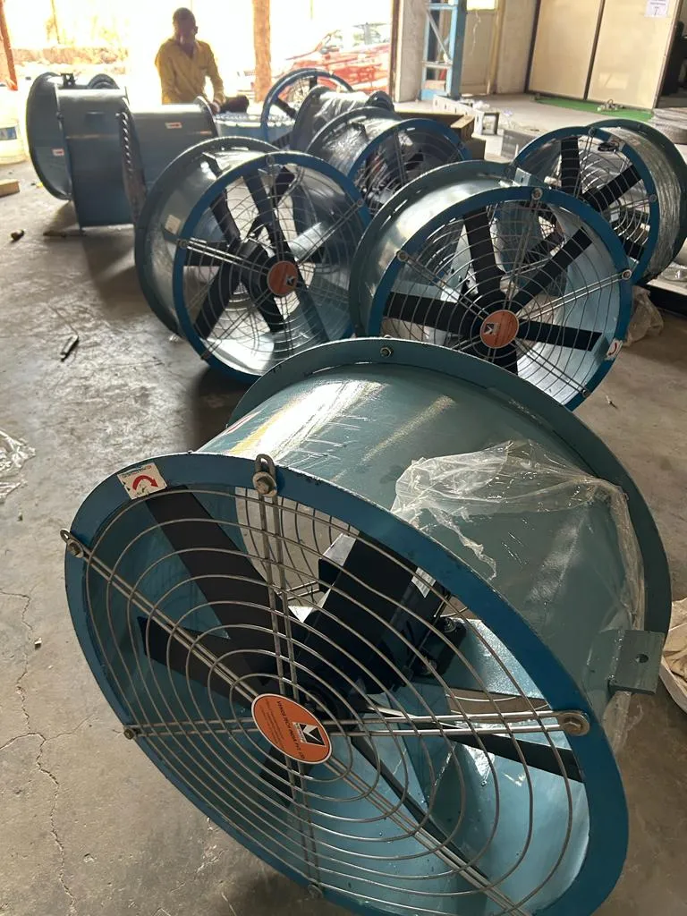Heavy duty axial fan